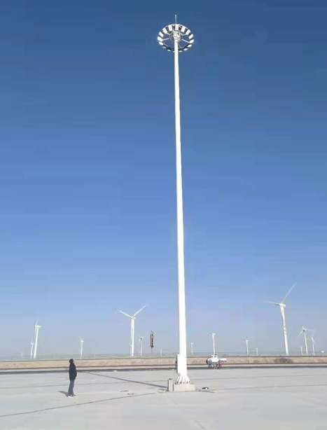 瓜州高速路服务区石嘴山高杆灯项目